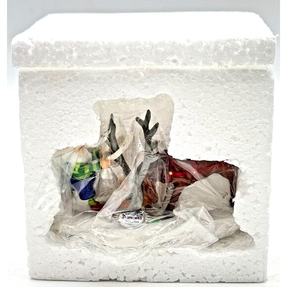 Dept 56 North Pole Series DANCER Reindeer Elf Accessory Christmas Village 804452 - Picture 5 of 7